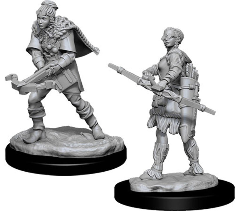 D&D Miniatures (Unpainted) - Player Characters (Rangers)