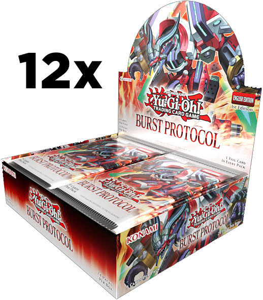 **PRE-ORDER** YGO Booster Case - Burst Protocol (1st Edition)